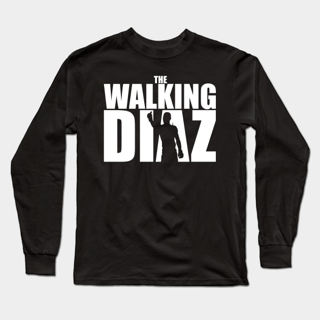 The Walking Diaz Long Sleeve T-Shirt by dajabal